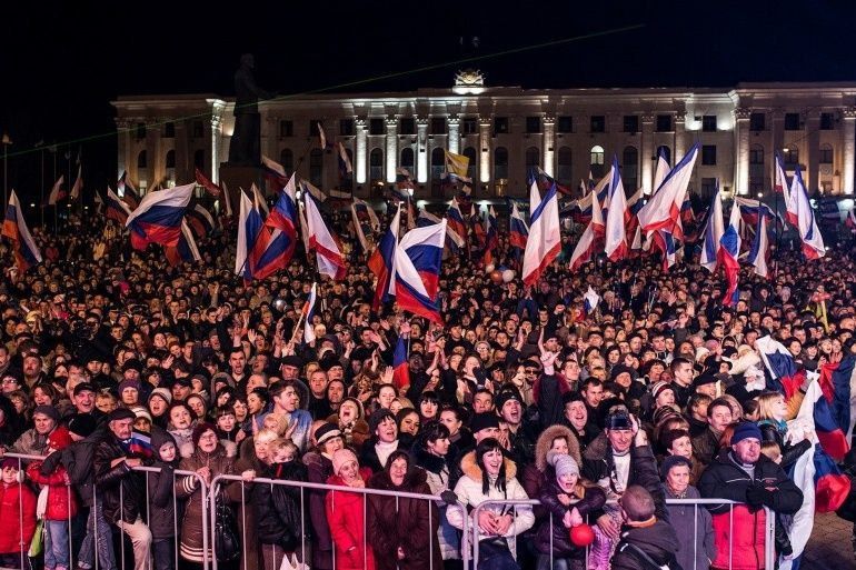 Владимир Константинов: 16 марта 2014 года прошёл Общекрымский референдум, по итогам которого наш полуостров вернулся в Россию Владимир Константинов: 16 марта 2014 года прошёл Общекрымский референдум, по итогам которого наш полуостров вернулся в Россию