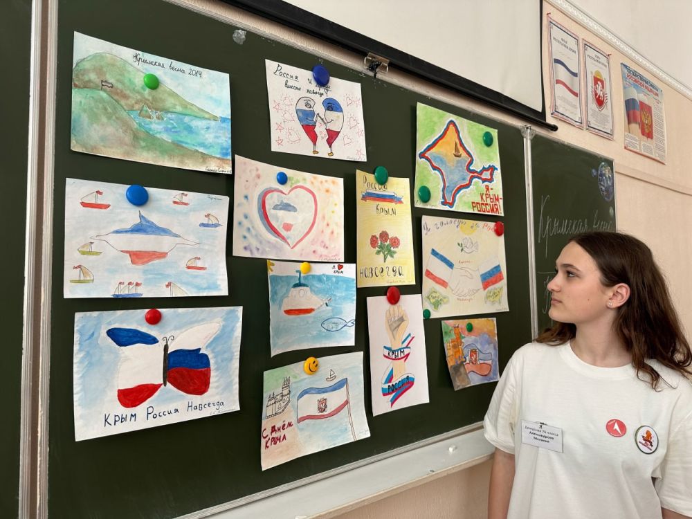 В ялтинских школах и садах встречают Крымскую весну В ялтинских школах и садах встречают Крымскую весну