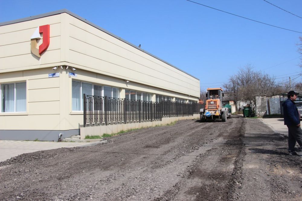 #жкх. Дорожные службы продолжают грейдирование улиц Керчи #жкх. Дорожные службы продолжают грейдирование улиц Керчи