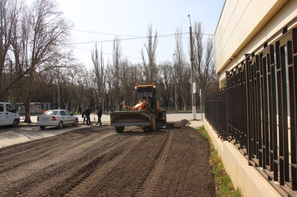 #жкх. Дорожные службы продолжают грейдирование улиц Керчи #жкх. Дорожные службы продолжают грейдирование улиц Керчи