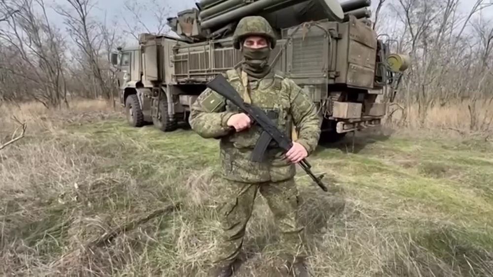 Мирные села Запорожской области защищает российский «Панцирь»