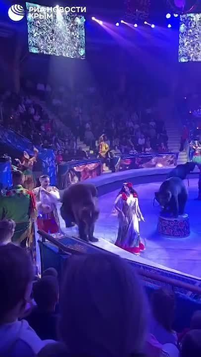 Два новых уникальных номера представили в цирке Симферополя