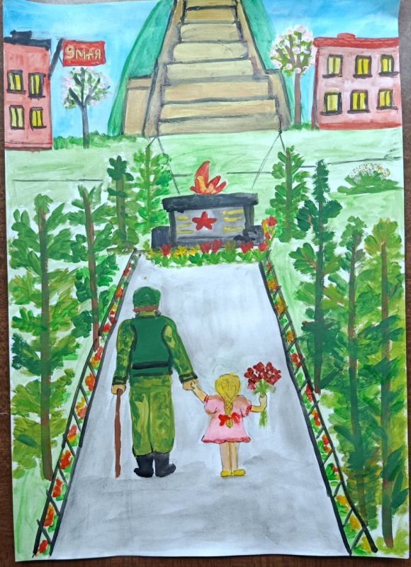 Дети рисуют Победу!. В рамках совместного проекта КЖД и Дорпрофжел «Дети рисуют Победу!», посвящённого 80-летию Великой Победы, предлагаем вашему вниманию работы Евгении Бережной (14 лет), Агеевой Киры (10 лет) и Агеева... Дети рисуют Победу!. В рамках совместного проекта КЖД и Дорпрофжел «Дети рисуют Победу!», посвящённого 80-летию Великой Победы, предлагаем вашему вниманию работы Евгении Бережной (14 лет), Агеевой Киры (10 лет) и Агеева...