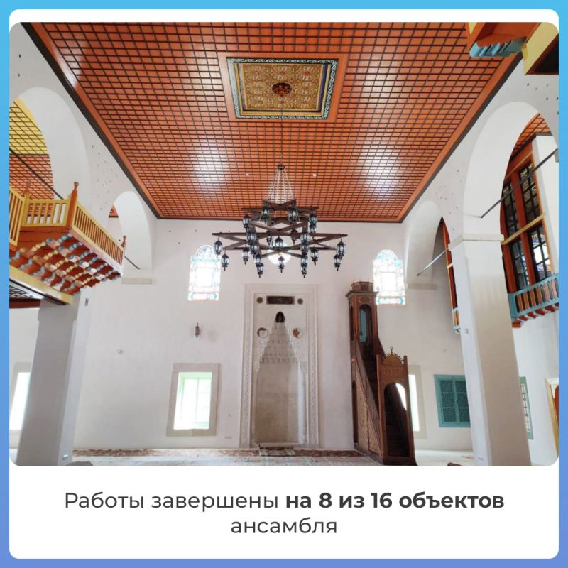 Реставрация Ханского дворца в Бахчисарае продолжается Реставрация Ханского дворца в Бахчисарае продолжается