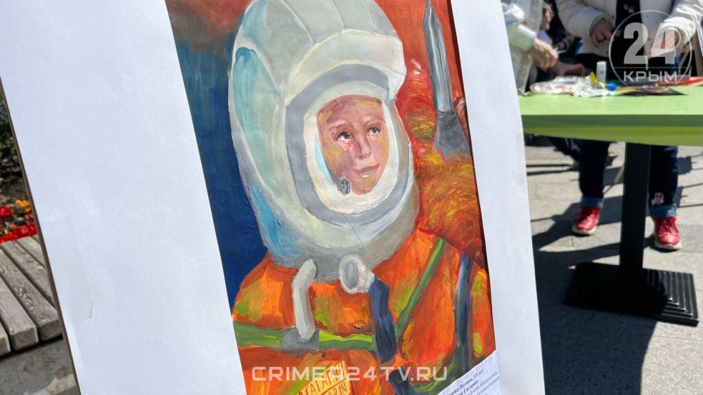 В Ялте состоялась акция «Гагаринская лента» В Ялте состоялась акция «Гагаринская лента»