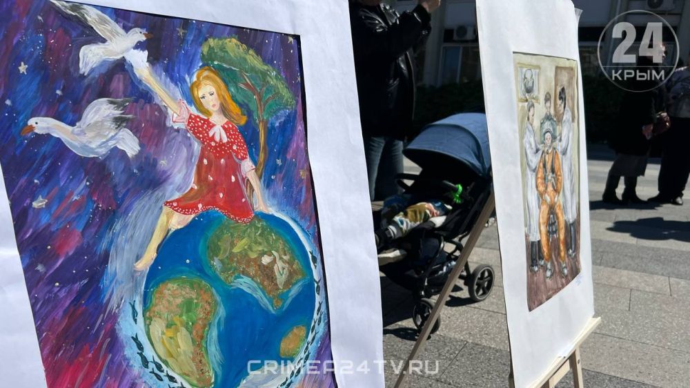 В Ялте состоялась акция «Гагаринская лента» В Ялте состоялась акция «Гагаринская лента»