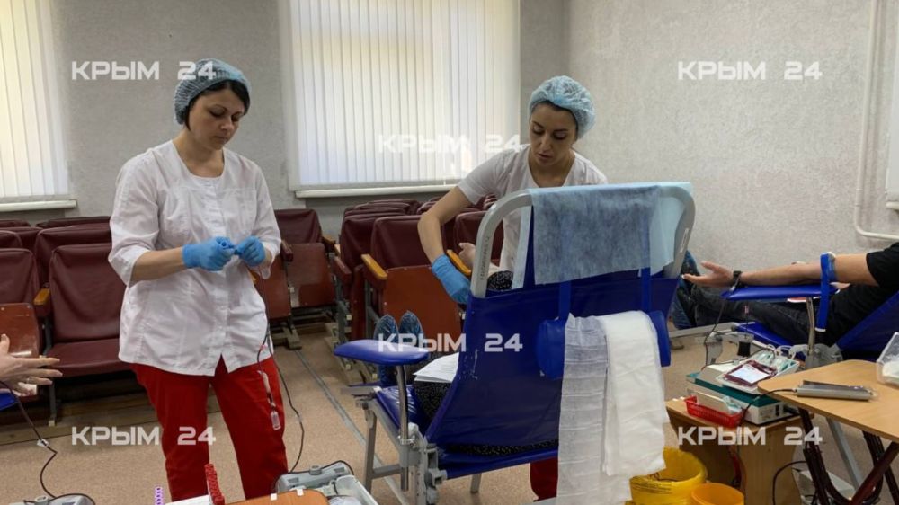 Выездную донорскую акцию совместно с диспансеризацией впервые провели в Бахчисарае Выездную донорскую акцию совместно с диспансеризацией впервые провели в Бахчисарае