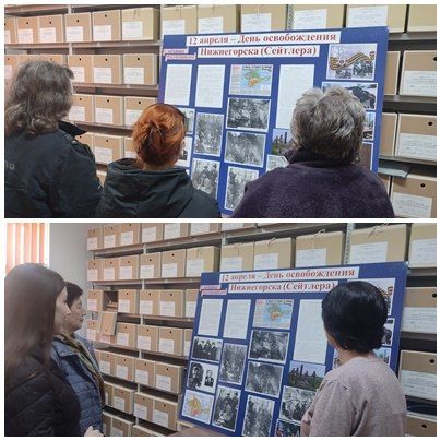 Архивисты Нижнегорского района проводят мероприятия в честь годовщины освобождения Нижнегорска