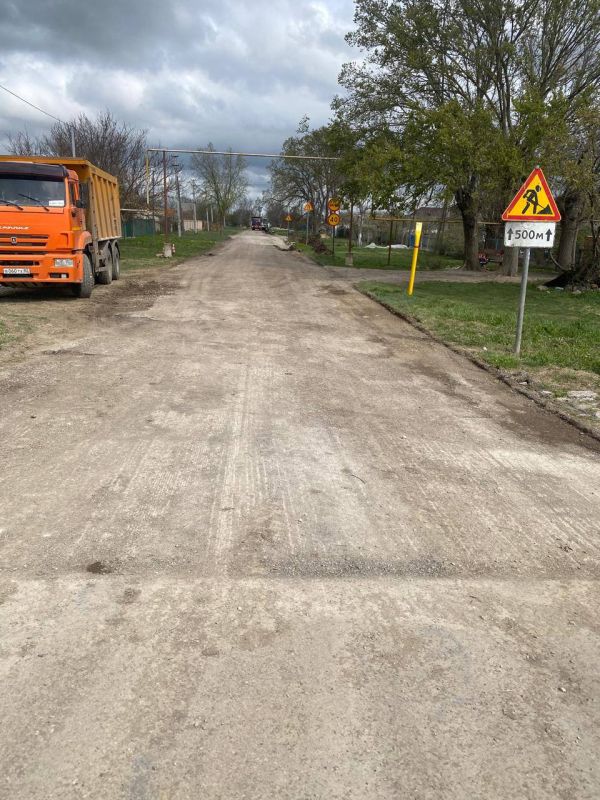 Антон Кравец: В Нижнегорском районе продолжаются мероприятия по улучшению качества автомобильных дорог