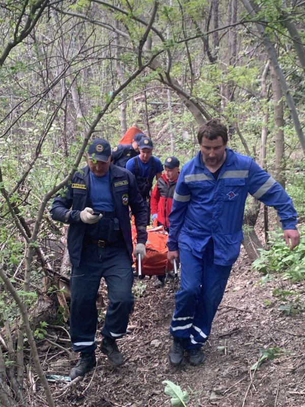 В Партените двое человек упали с подпорной стены в овраг В Партените двое человек упали с подпорной стены в овраг