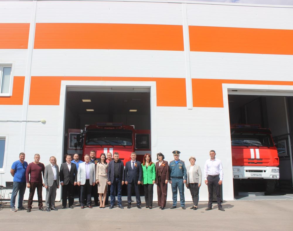 В с. Березовка Раздольненского района открыли новую пожарную часть ГКУ РК "Пожарная охрана Республики Крым"