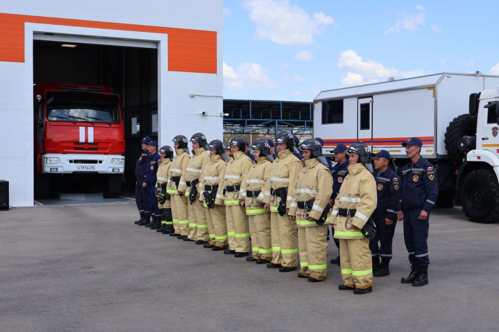 В селе Березовка произошло значимое событие — открытие новой пожарной части