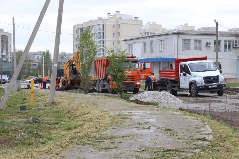 На улице Луки Войно-Ясенецкого выполняется ямочный ремонт На улице Луки Войно-Ясенецкого выполняется ямочный ремонт