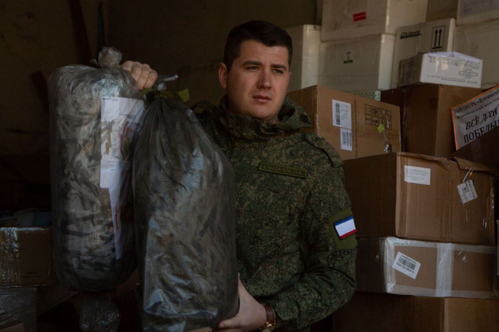 Владимир Константинов: В преддверии Дня Великой Победы отправляем очередную партию гуманитарного груза для военнослужащих 810-й бригады, 56-го полка ВДВ, подразделений «Ахмат», выполняющих задачи на Курском направлении Владимир Константинов: В преддверии Дня Великой Победы отправляем очередную партию гуманитарного груза для военнослужащих 810-й бригады, 56-го полка ВДВ, подразделений «Ахмат», выполняющих задачи на Курском направлении