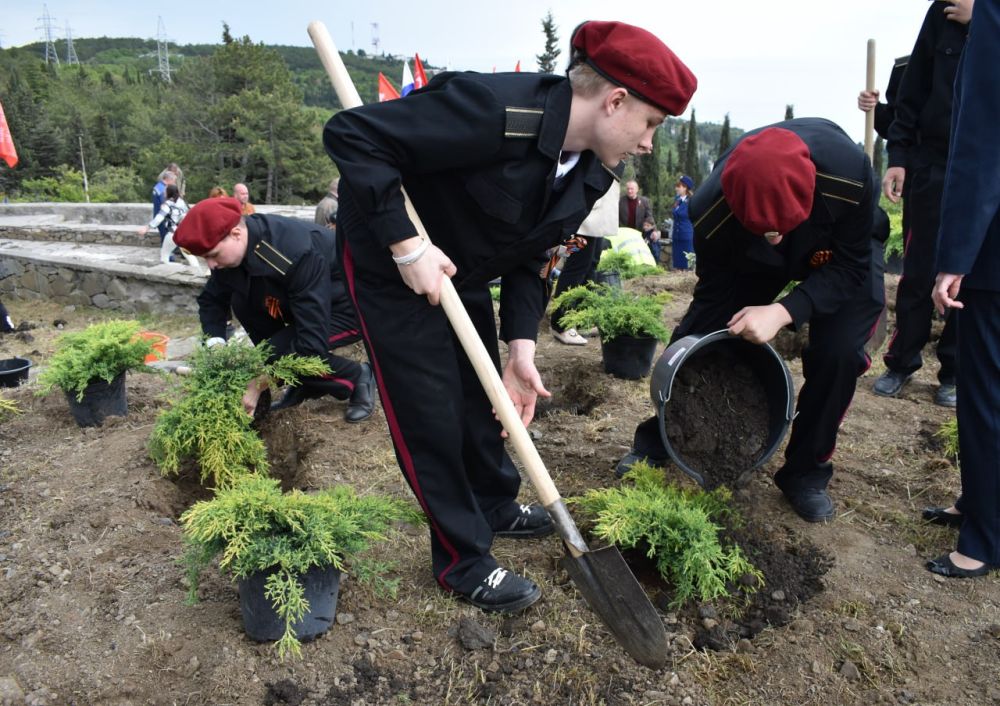 Галина Огнёва: Весной, когда земля пробуждается к жизни, а воздух наполняется ароматом цветущих садов, миллионы людей по всему миру высаживают деревья в память о тех, кто отдал жизнь за наше будущее Галина Огнёва: Весной, когда земля пробуждается к жизни, а воздух наполняется ароматом цветущих садов, миллионы людей по всему миру высаживают деревья в память о тех, кто отдал жизнь за наше будущее