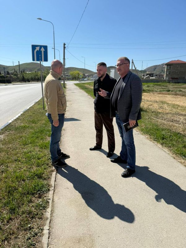 Кирилл Чебышев: Сегодня Судак с рабочим визитом посетил министр жилищно-коммунального хозяйства Крыма Щегленко Захар Владимирович