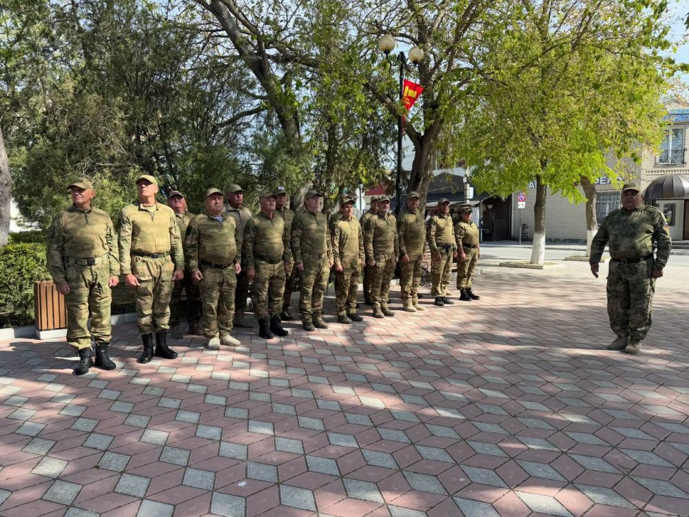 В Черноморском районе вручили благодарности бойцам добровольческого батальона «Барс Крым»