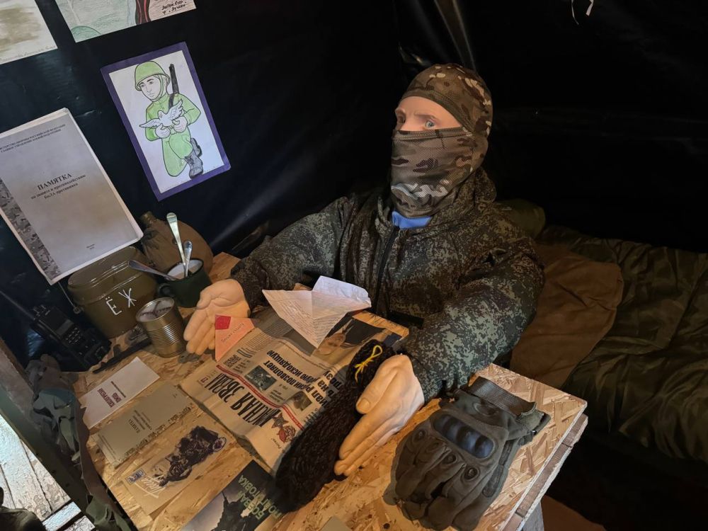 В Черноморском районе открыли экспозицию, посвящённую участникам СВО