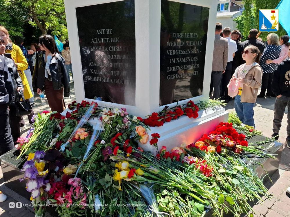 Память жертв депортации народов Крыма почтили в Севастополе Память жертв депортации народов Крыма почтили в Севастополе