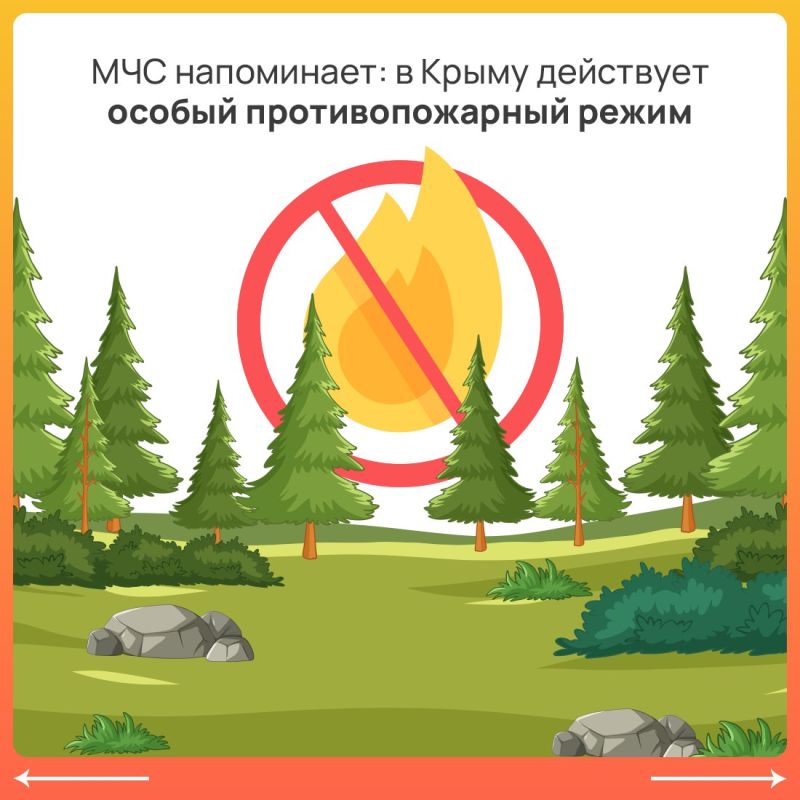 В Крыму действует особый противопожарный режим В Крыму действует особый противопожарный режим