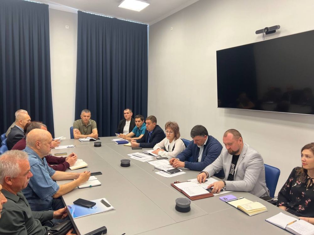 19 мая в ГУП РК «Вода Крыма» состоялось аппаратное совещание 19 мая в ГУП РК «Вода Крыма» состоялось аппаратное совещание