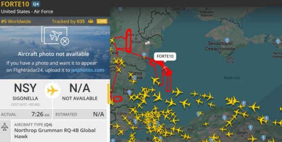  :   Northrop Grumman RQ-4B Global Hawk         16,5 