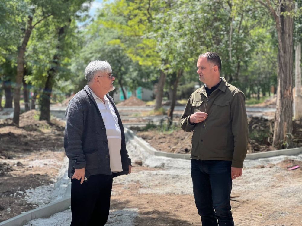 Игорь Ивин: С января в городском парке стартовали масштабные ремонтные работы Игорь Ивин: С января в городском парке стартовали масштабные ремонтные работы