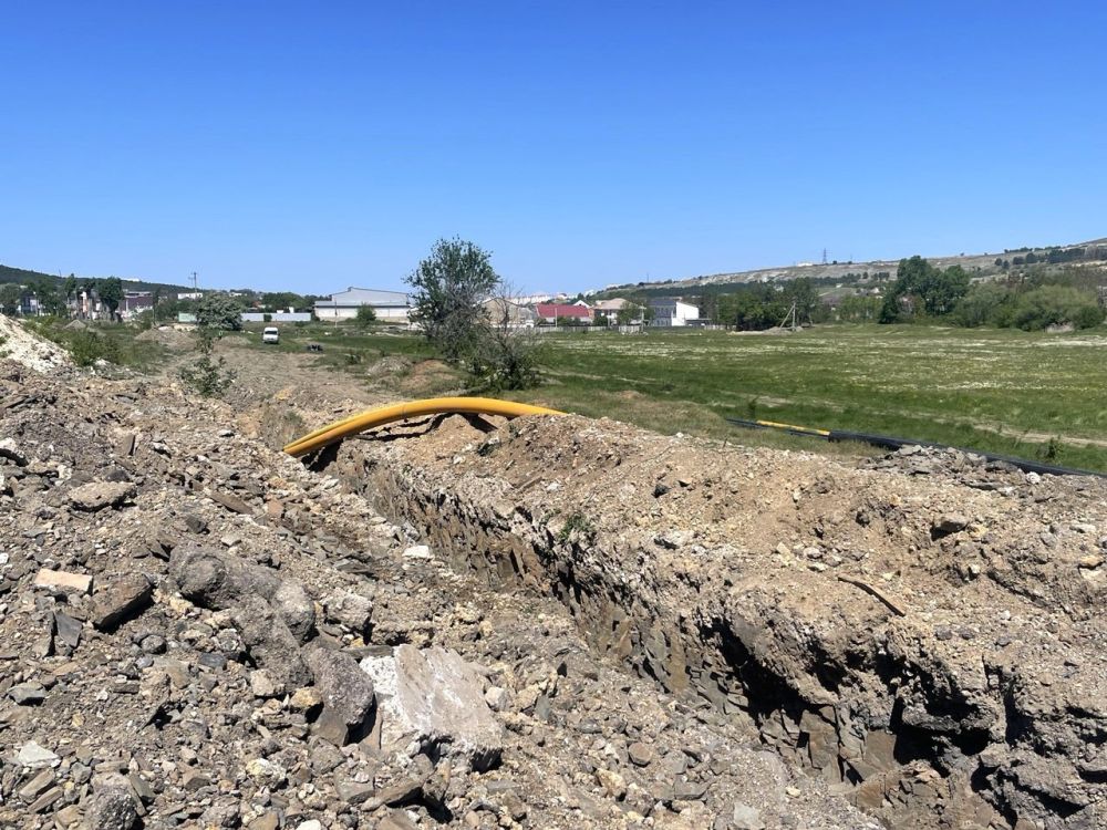В Симферопольском районе продолжается строительство сетей газоснабжения В Симферопольском районе продолжается строительство сетей газоснабжения