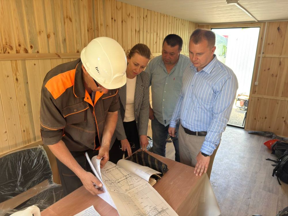 Антон Кравец: Провел мониторинг хода работ искусственного дорожного сооружения на автомобильной дороге общего пользования межмуниципального значения Нижнегорский - Белогорск - Фрунзе - Жемчужина