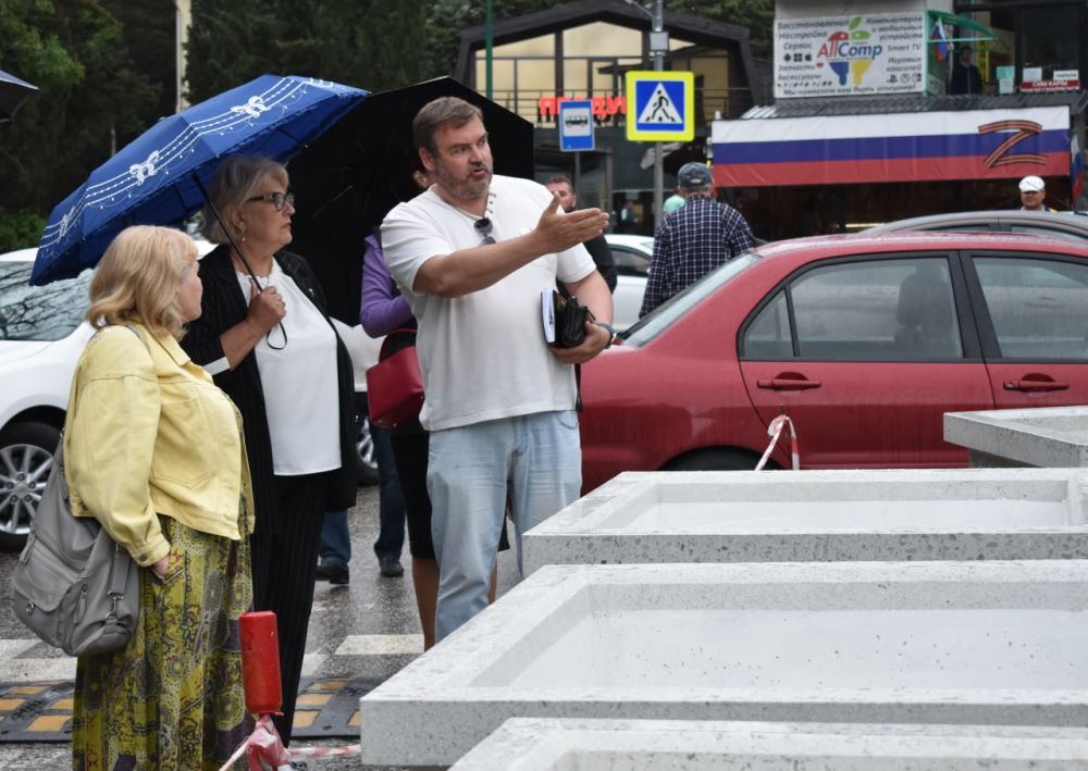 Галина Огнёва: Рабочий выезд в пгт Партенит Галина Огнёва: Рабочий выезд в пгт Партенит