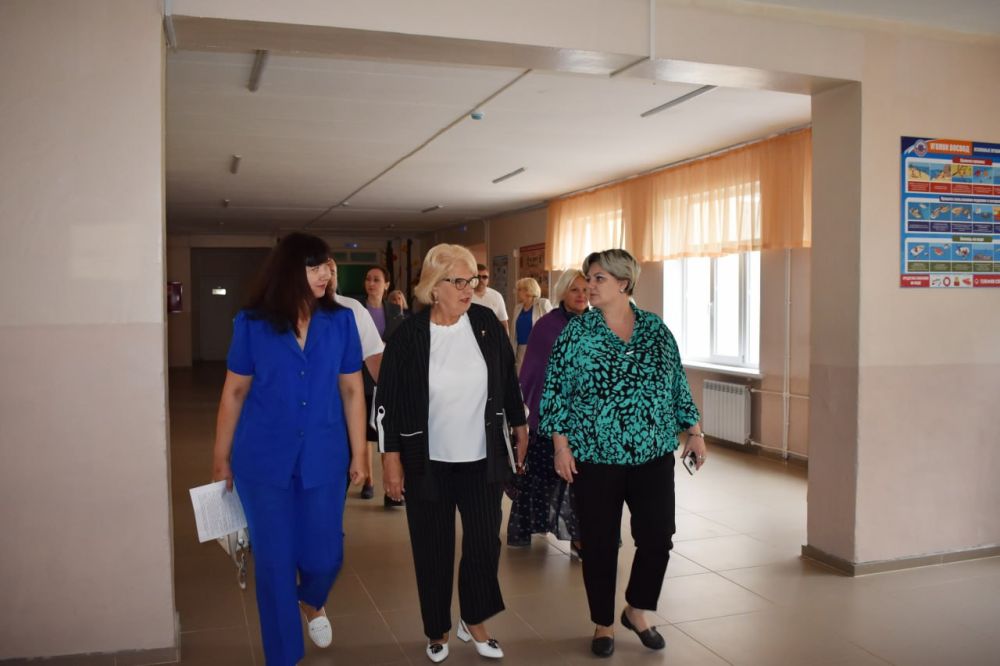 Галина Огнёва: Рабочий выезд в пгт Партенит