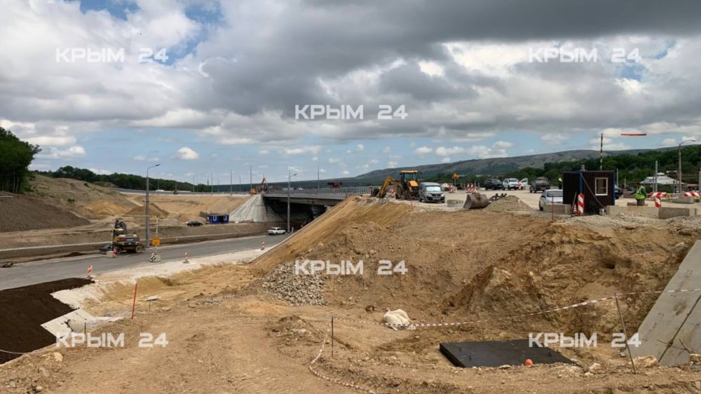 Готовность второго этапа юго-восточного обхода Симферополя составляет 84%