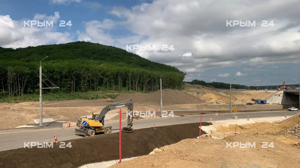 Готовность второго этапа юго-восточного обхода Симферополя составляет 84% Готовность второго этапа юго-восточного обхода Симферополя составляет 84%