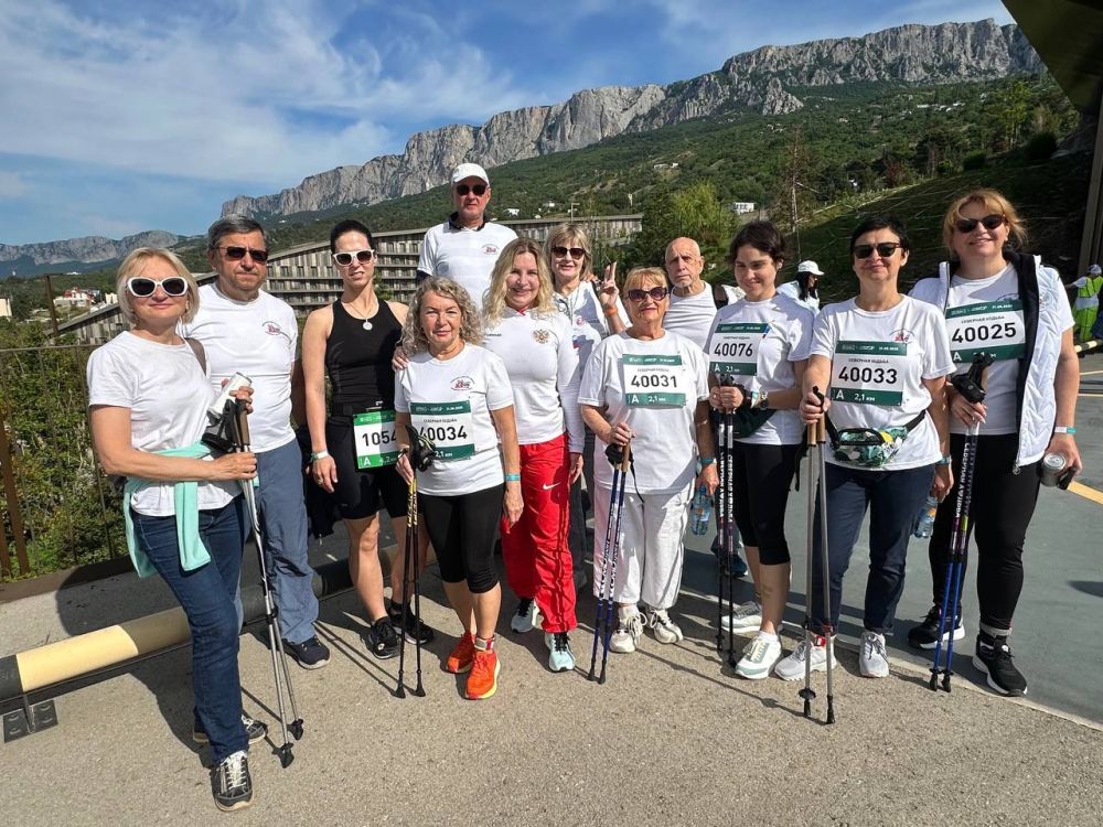 Ольга Торубарова: Сбербанк бежит!. Сегодня на территории курортного комплексе «Мрия» (Ялта) состоялся традиционный Зеленый марафон Ольга Торубарова: Сбербанк бежит!. Сегодня на территории курортного комплексе «Мрия» (Ялта) состоялся традиционный Зеленый марафон