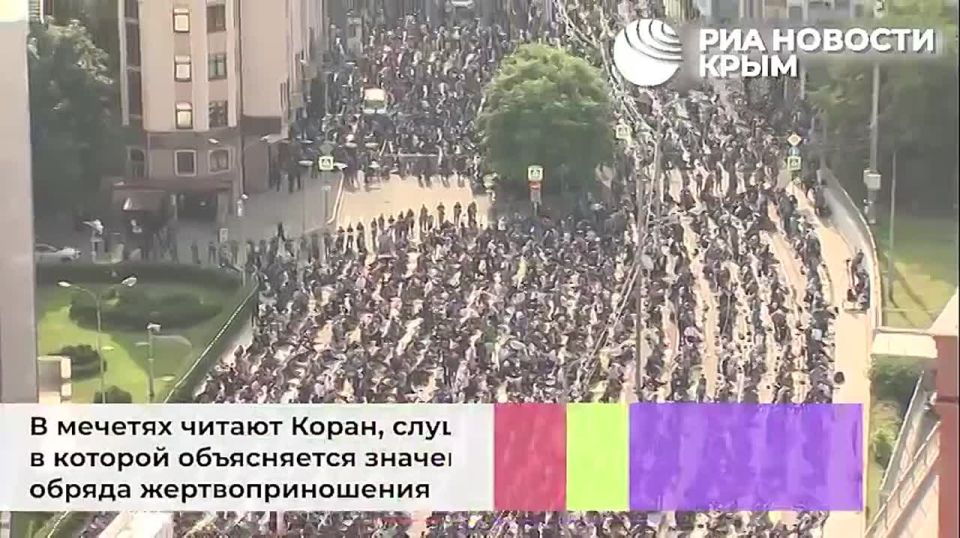 В Крыму отмечают один из главных мусульманских праздников – Курбан-Байрам