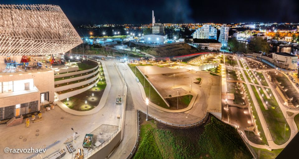 Михаил Развожаев: На мысе Хрустальном завершается благоустройство территории возле строящегося музейного комплекса Российской галереи искусств Михаил Развожаев: На мысе Хрустальном завершается благоустройство территории возле строящегося музейного комплекса Российской галереи искусств