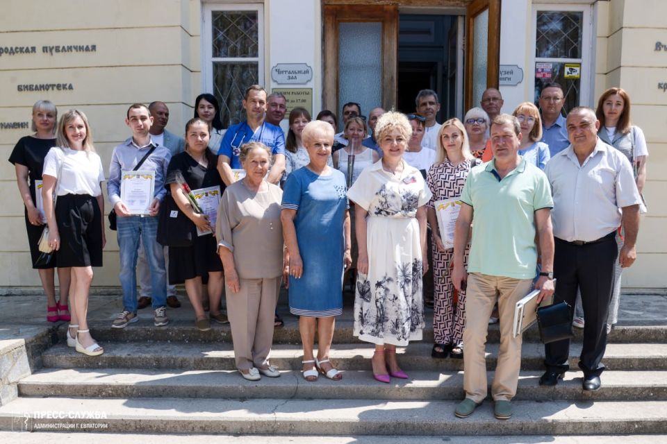 В Евпатории чествовали медицинских работников В Евпатории чествовали медицинских работников