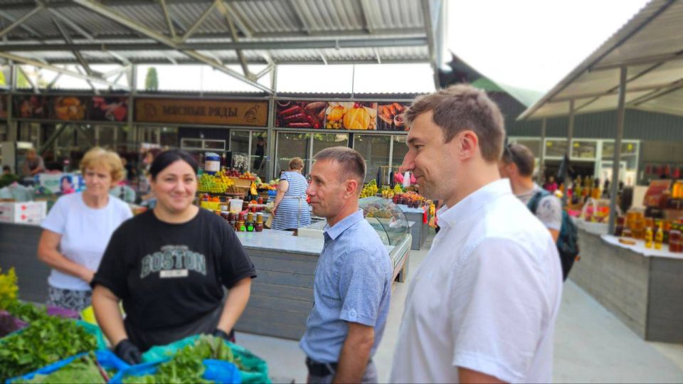 Юрий Нимченко: Открытие нового рынка в городе Ялта! Юрий Нимченко: Открытие нового рынка в городе Ялта!