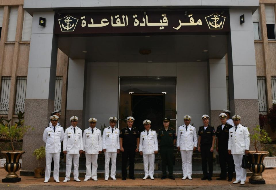 Сообщают, что фрегат Черноморского флота "Адмирал Григорович" проекта 11356, находящийся с 2021 г. в Средиземноморье, прибыл с визитом в алжирский порт Оран Сообщают, что фрегат Черноморского флота "Адмирал Григорович" проекта 11356, находящийся с 2021 г. в Средиземноморье, прибыл с визитом в алжирский порт Оран