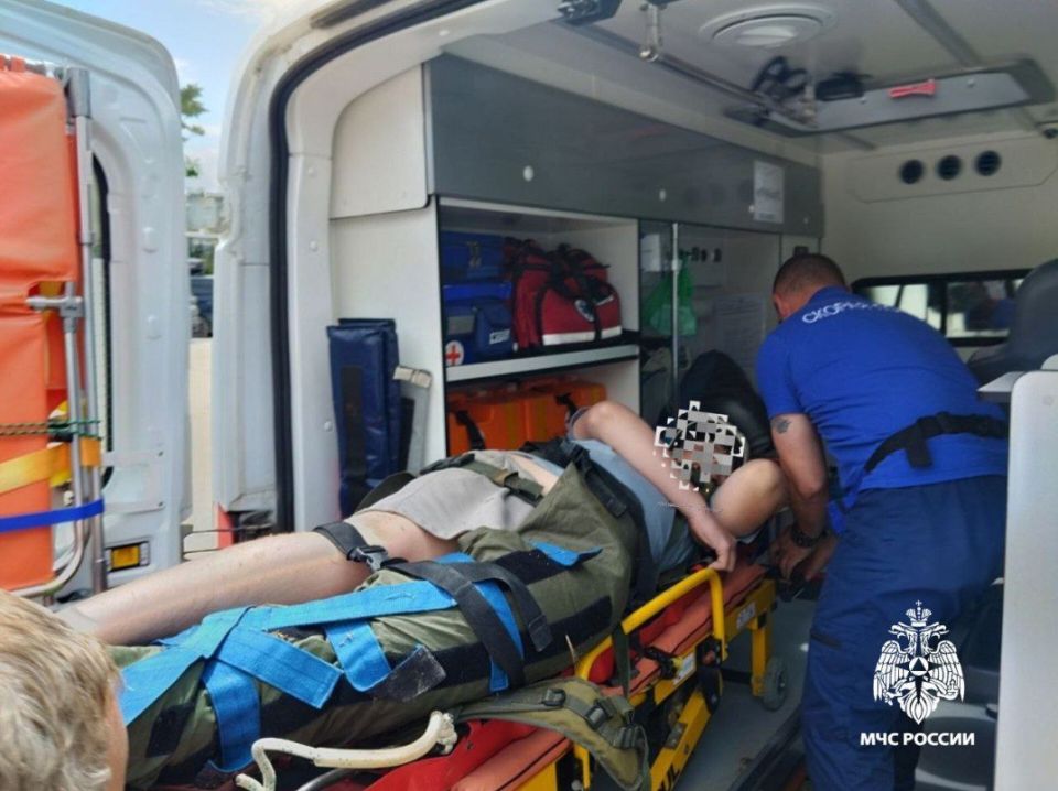 Оказали помощь в горах в ГО Судак Оказали помощь в горах в ГО Судак