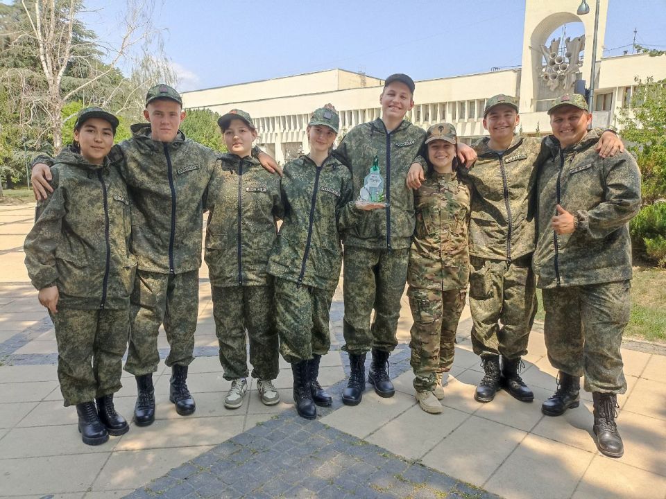 Команда Крымского медколледжа стала победителем регионального этапа Всероссийской военно-патриотической игры «Зарница 2.0»
