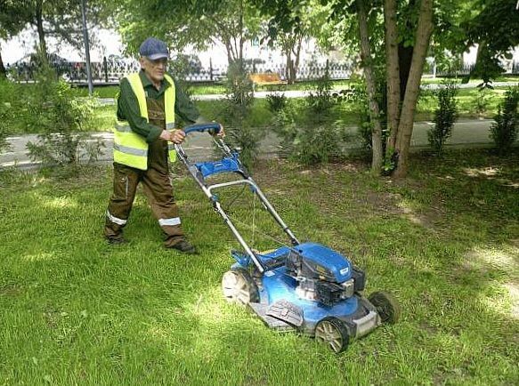 В парках и скверах Симферополя в ежедневном режиме ведётся покос травы: в работах задействовано до 15 человек В парках и скверах Симферополя в ежедневном режиме ведётся покос травы: в работах задействовано до 15 человек