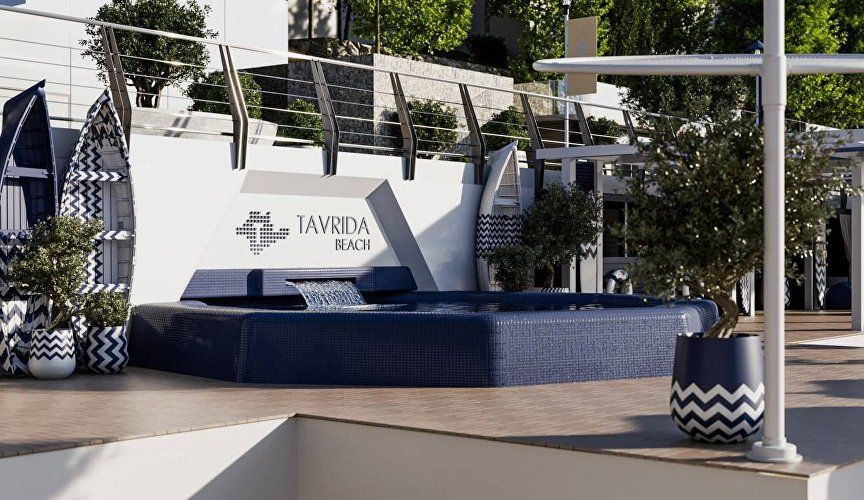 Новый пляж Tavrida Beach в Ялте: услуги и развлечения для гостей