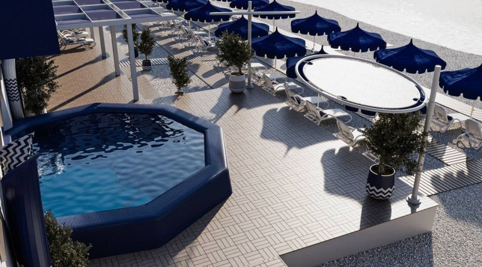 Новый пляж Tavrida Beach в Ялте: услуги и развлечения для гостей