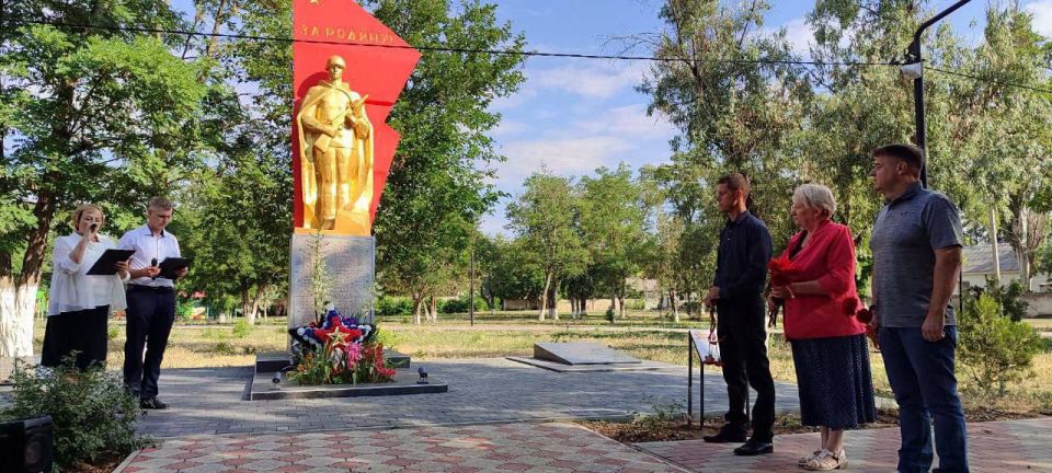 22 июня 2025 года в Джанкойском районе прошли мероприятия посвященные Дню памяти и скорби 22 июня 2025 года в Джанкойском районе прошли мероприятия посвященные Дню памяти и скорби