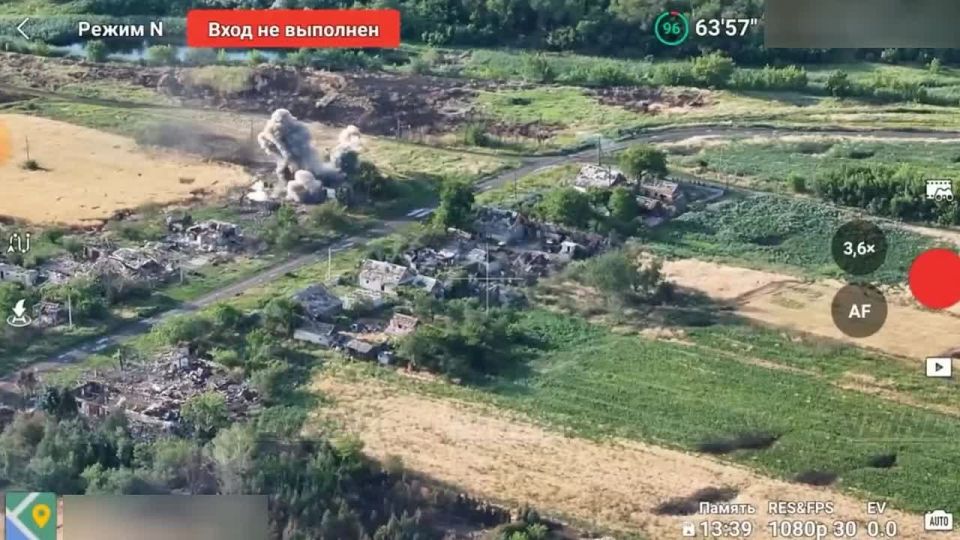 Гвардейцы 36 мотострелковой бригады вскрыли попытку противника закрепиться в северных домах Ялты и накрыли хлопчиков огнём