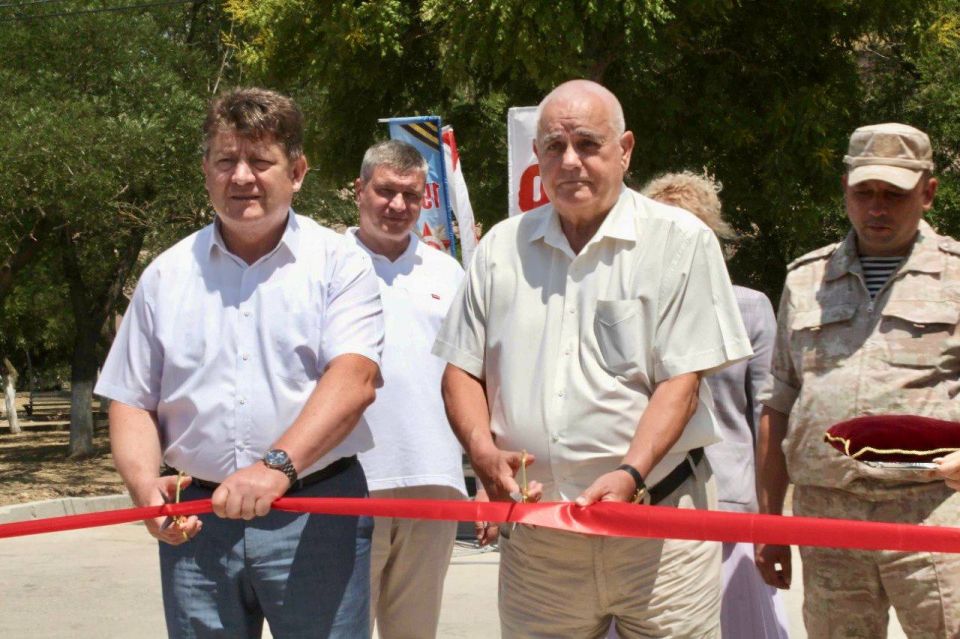 В Евпатории, на территории одной из воинских частей, состоялось торжественное открытие первого в Республике Крым парка «Патриот» В Евпатории, на территории одной из воинских частей, состоялось торжественное открытие первого в Республике Крым парка «Патриот»