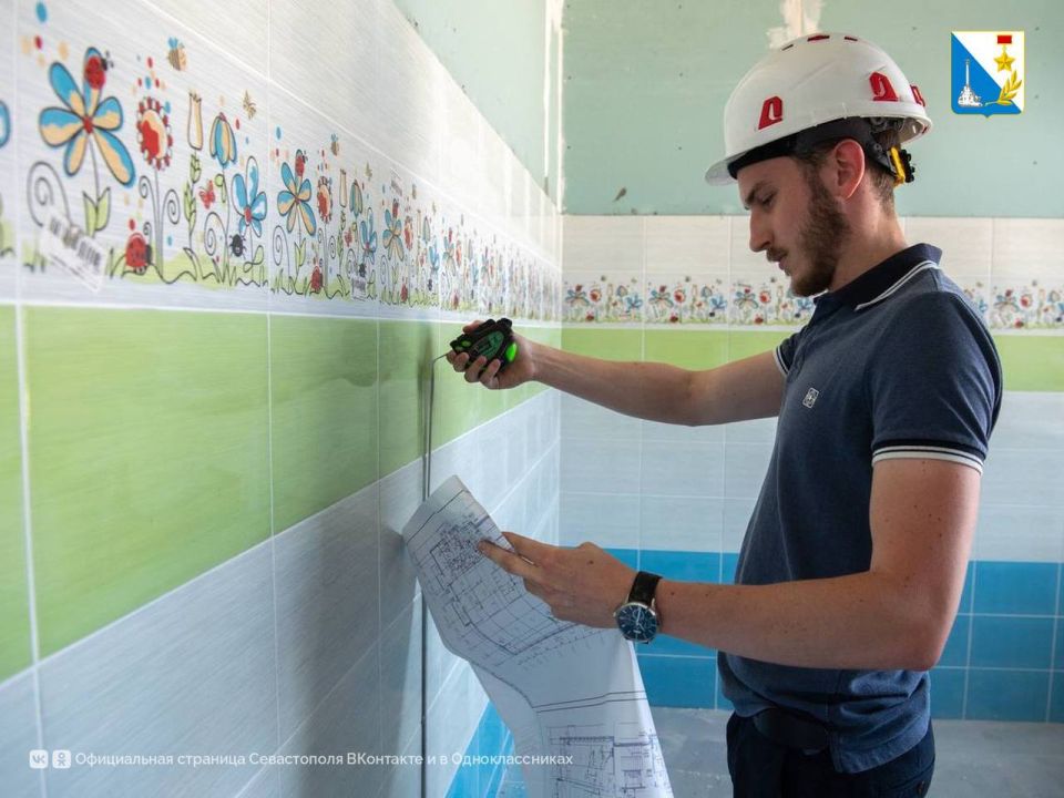 Строительства детского сада на улице Вакуленчука выполнено на 75% Строительства детского сада на улице Вакуленчука выполнено на 75%