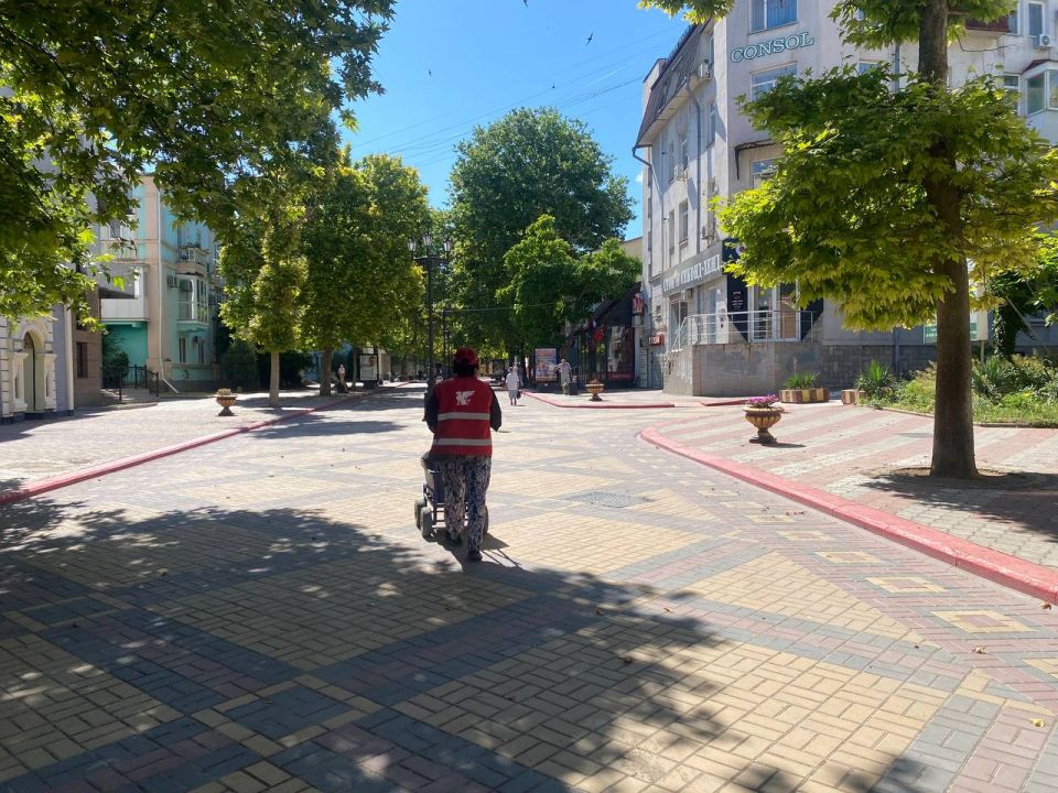 Центр Керчи убрали к выходным Центр Керчи убрали к выходным