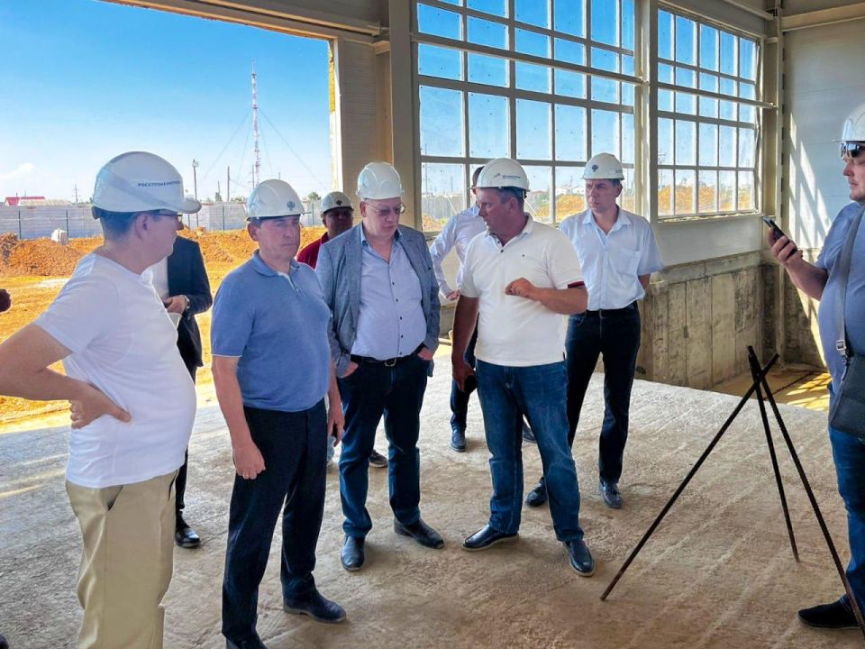 Станция водоочистки в Красноперекопске готова на 75% Станция водоочистки в Красноперекопске готова на 75%